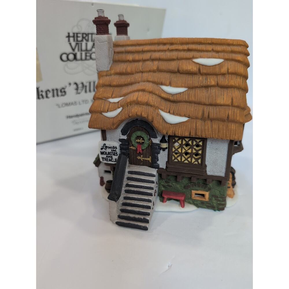 Dept 56 Heritage Village Dickens Series Lomas LTD. Molasses" 5808-4 Ret. W/Lite